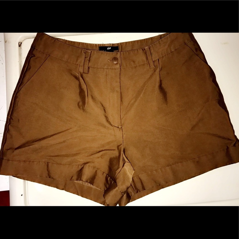 Dark Khaki Shorts