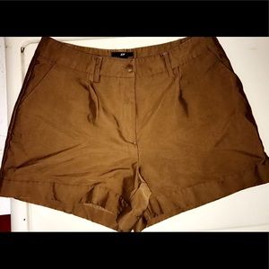 Dark Khaki Shorts