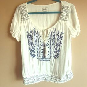 American Eagle boho top