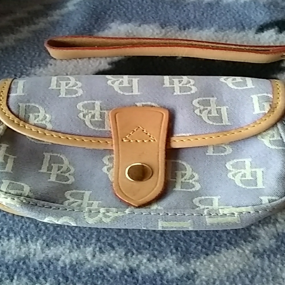 Dooney Bourke Signature Canvas Wristlet