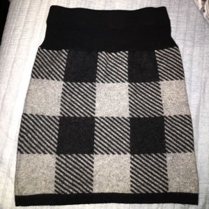 Club Monaco Merino Wool Skirt