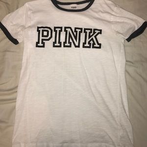 NWOT** VSPINK Ringer Tshirt