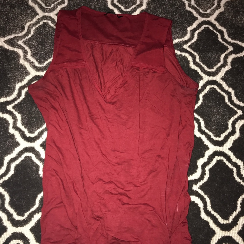 Never worn red dress shirt