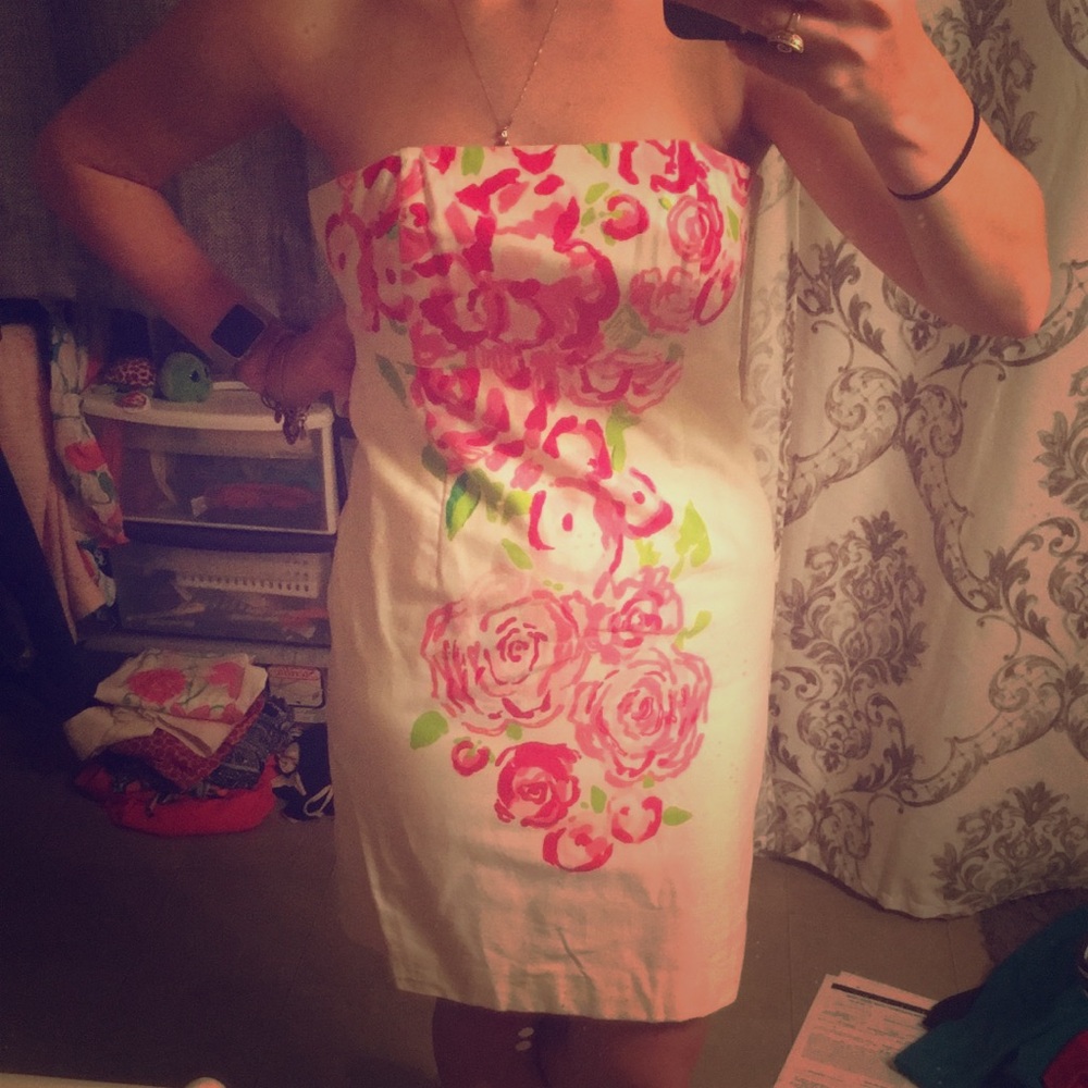 Lilly Pulitzer Strapless Dress
