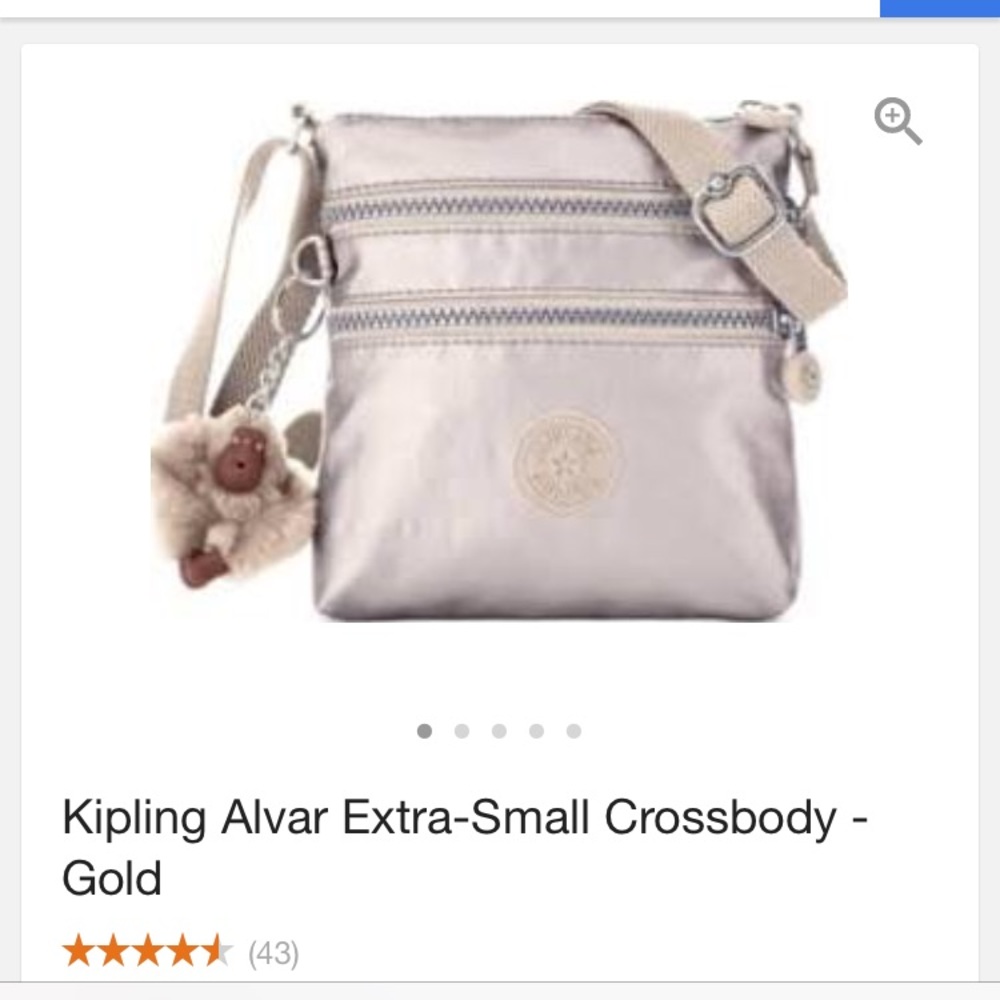 Kipling Alvar Extra- Small Crossbody - Gold