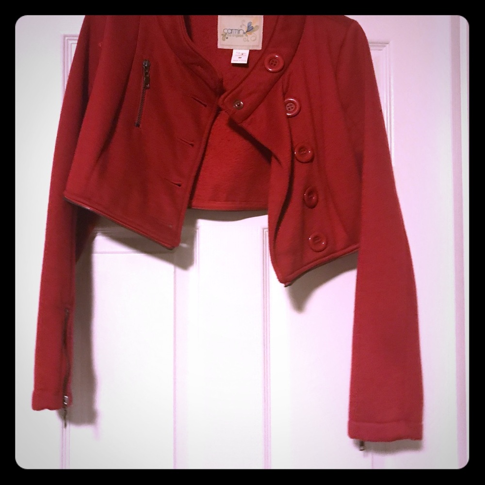 2 in 1 Red Jacket