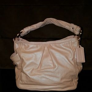 Coach pink shoulder bag