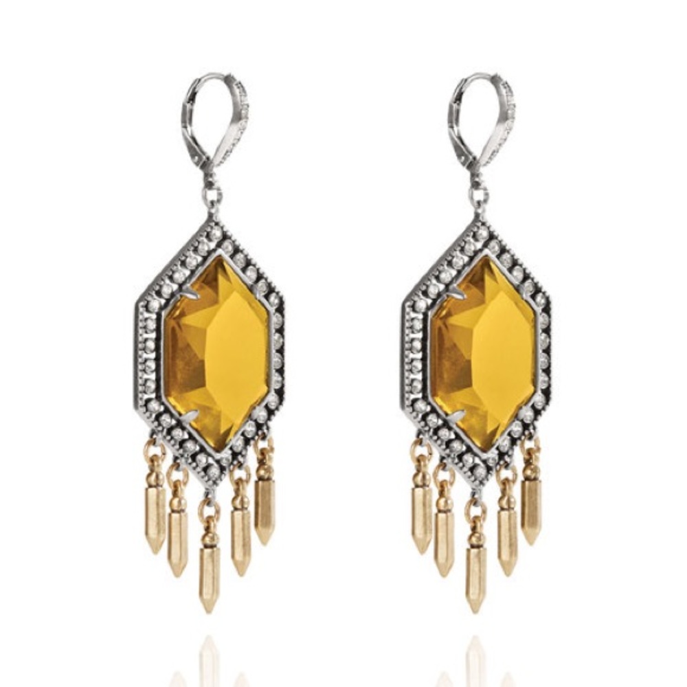 Grand Cabaret Statement Fringe Earrings