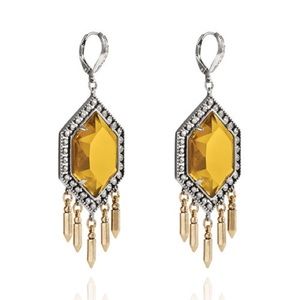 Grand Cabaret Statement Fringe Earrings