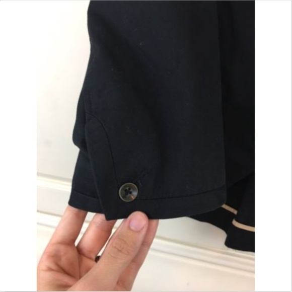 Rag & Bone Black One Button Cotton Career Blazer 8 - Picture 4 of 5