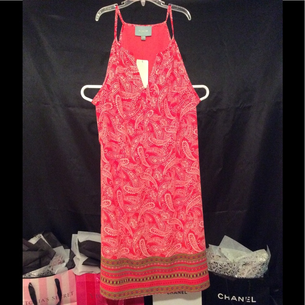 SKIES ARE BLUE, sleeveless dress.