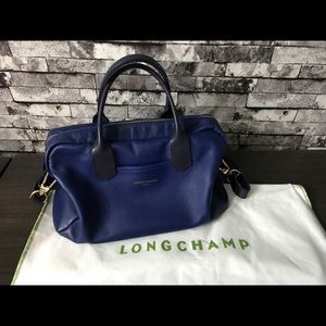Longchamp leather shoulder bag/ totes