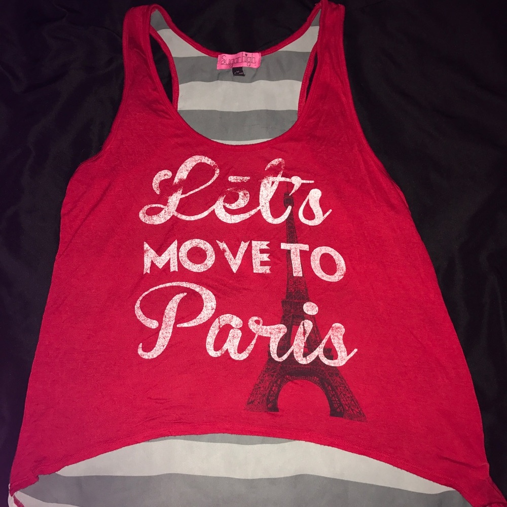 Vintage Paris Tank Top
