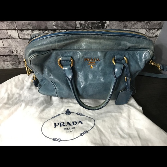 Prada travel bag / shoulder bag .. 100% authentic - Picture 4 of 15