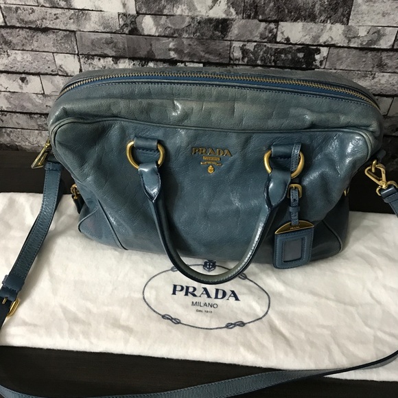 Prada travel bag / shoulder bag .. 100% authentic - Picture 6 of 15