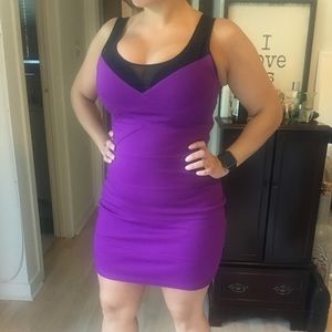 Express fitted dress