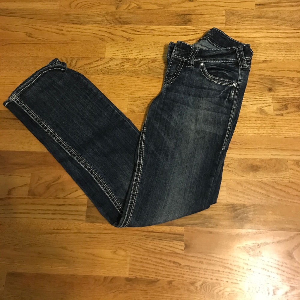 Silver jeans