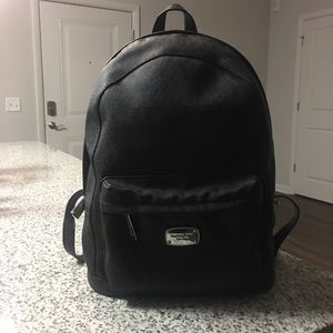 Michael Kors Black Signature Print Back Pack