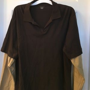 NWT. Men's Banana Republic T-shirt w/ long sleeves