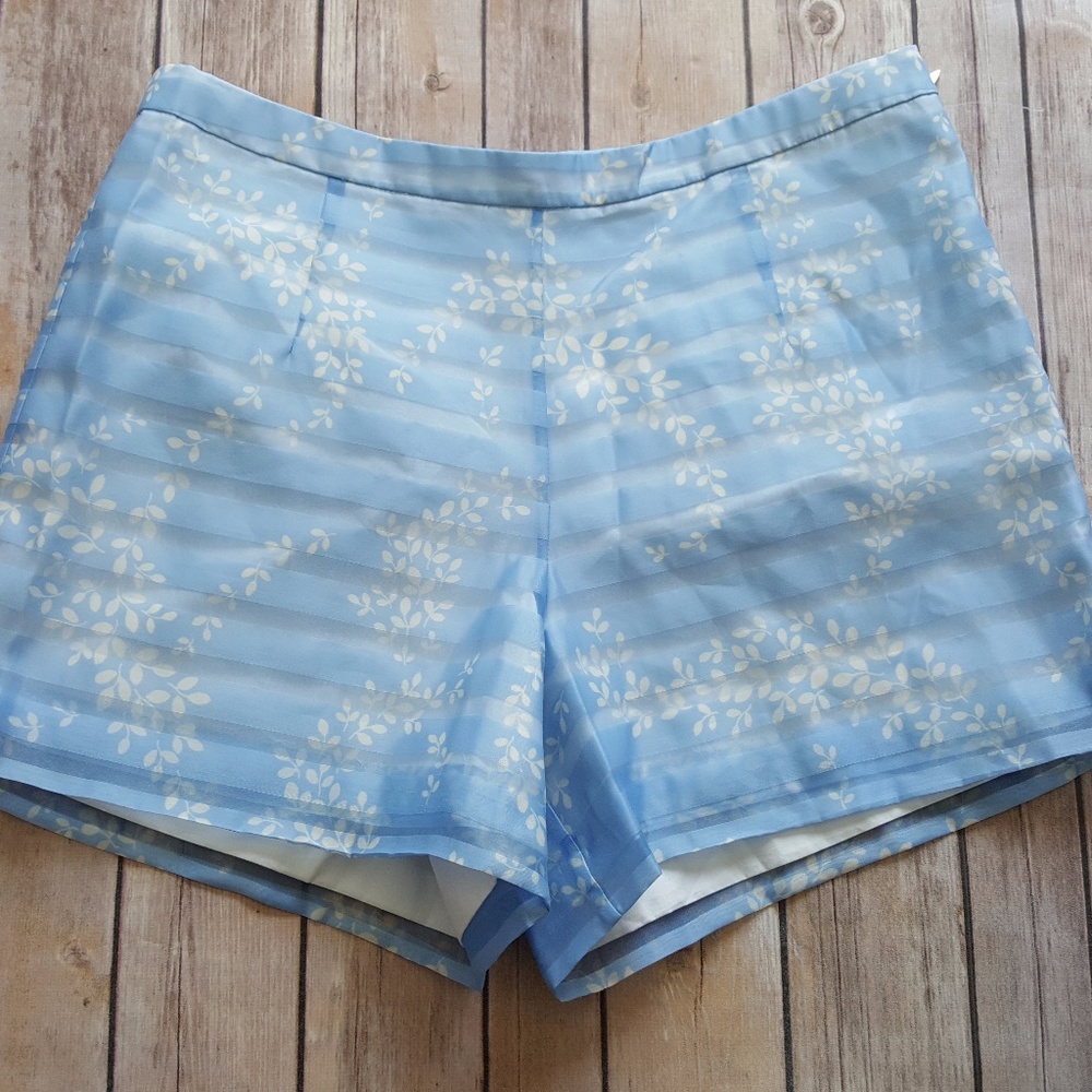 New Draper James Walsh Striped Powder Blue Short 4