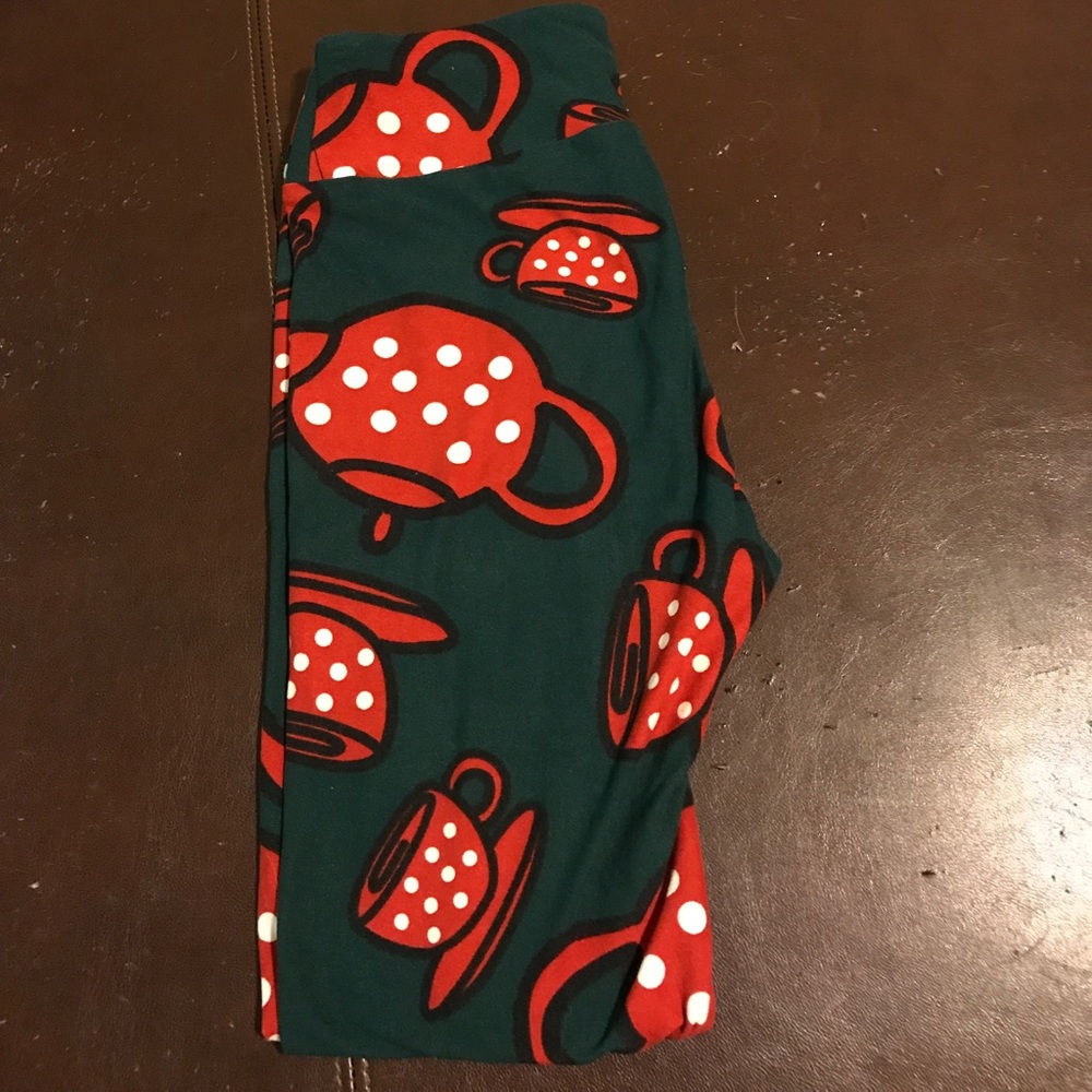 LuLaRoe teapot leggings OS