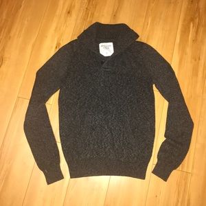 Abercrombie & Fitch: Button Up Turtle Neck Sweater