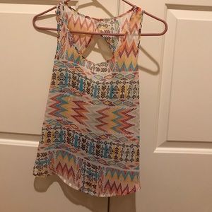 tribal tank top size S