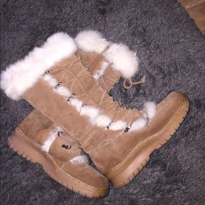 Bear paw snow boots
