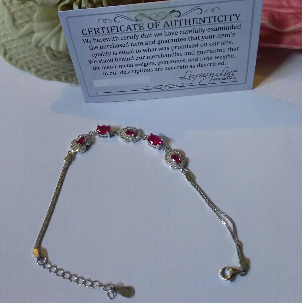 LUXURY LINE WHOLESALE TENNIS BRACELET.🌼 - Picture 7 of 8