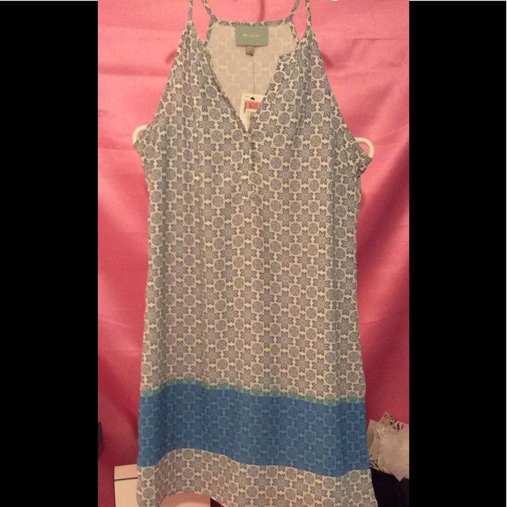 SKIES ARE BLUE SLEEVELESS DRESS