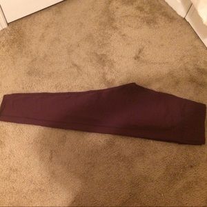 Fabletics Burgundy Leggings