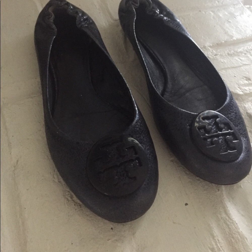 Blue Reva Tory Burch Ballet Flats Sz-7.5