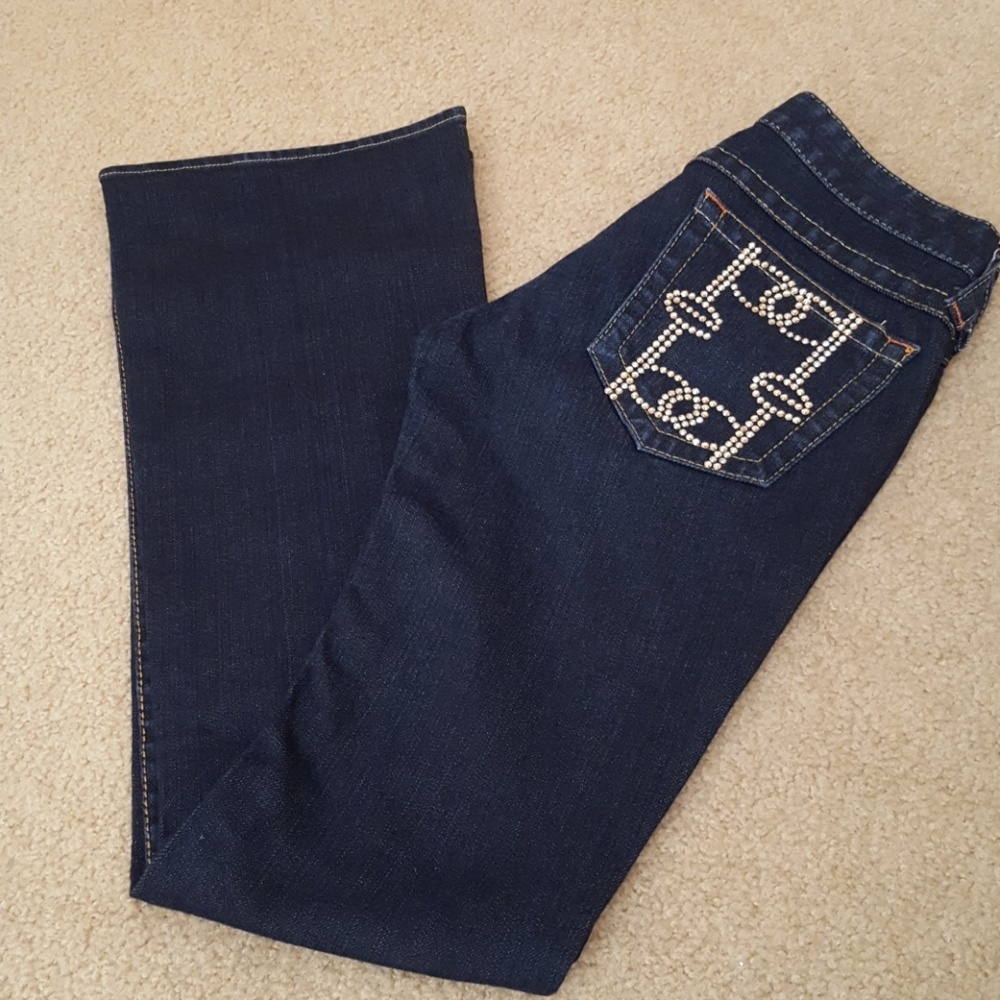 Bebe boot cut jeans /25