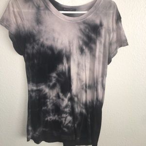 Brandy Mellvile black and white marble shirt