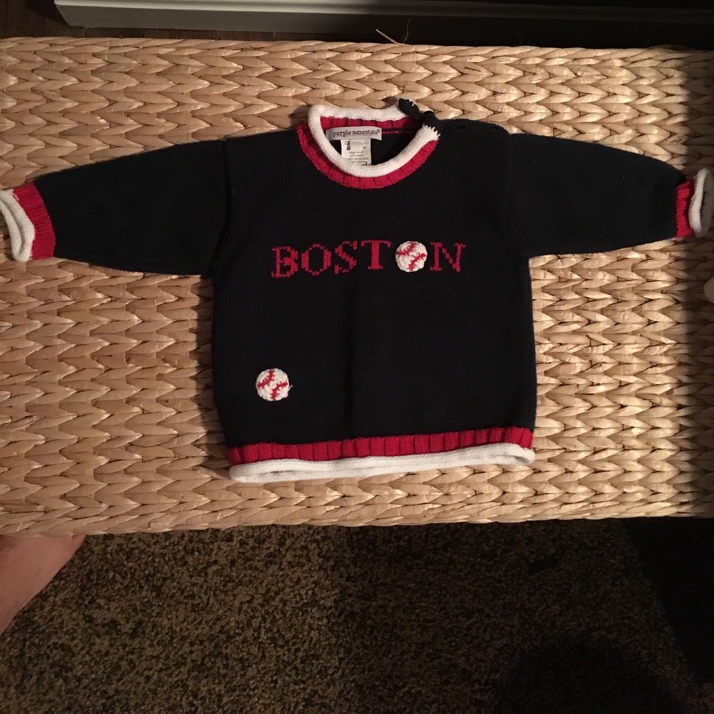 Boston Red Sox sweater, size 3-6 months