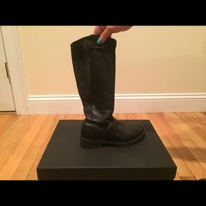 Black Frye boots