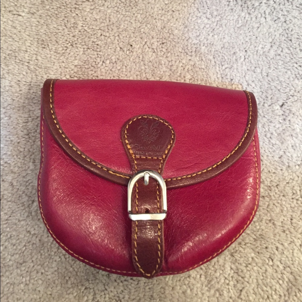 Italian leather cross body