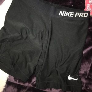 Black Nike Pro Spandex