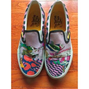 Vans x Beatles Sea of Monsters slip-ons!