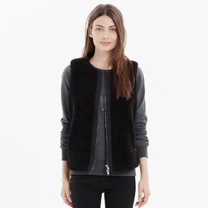 Madewell Shearling Vest