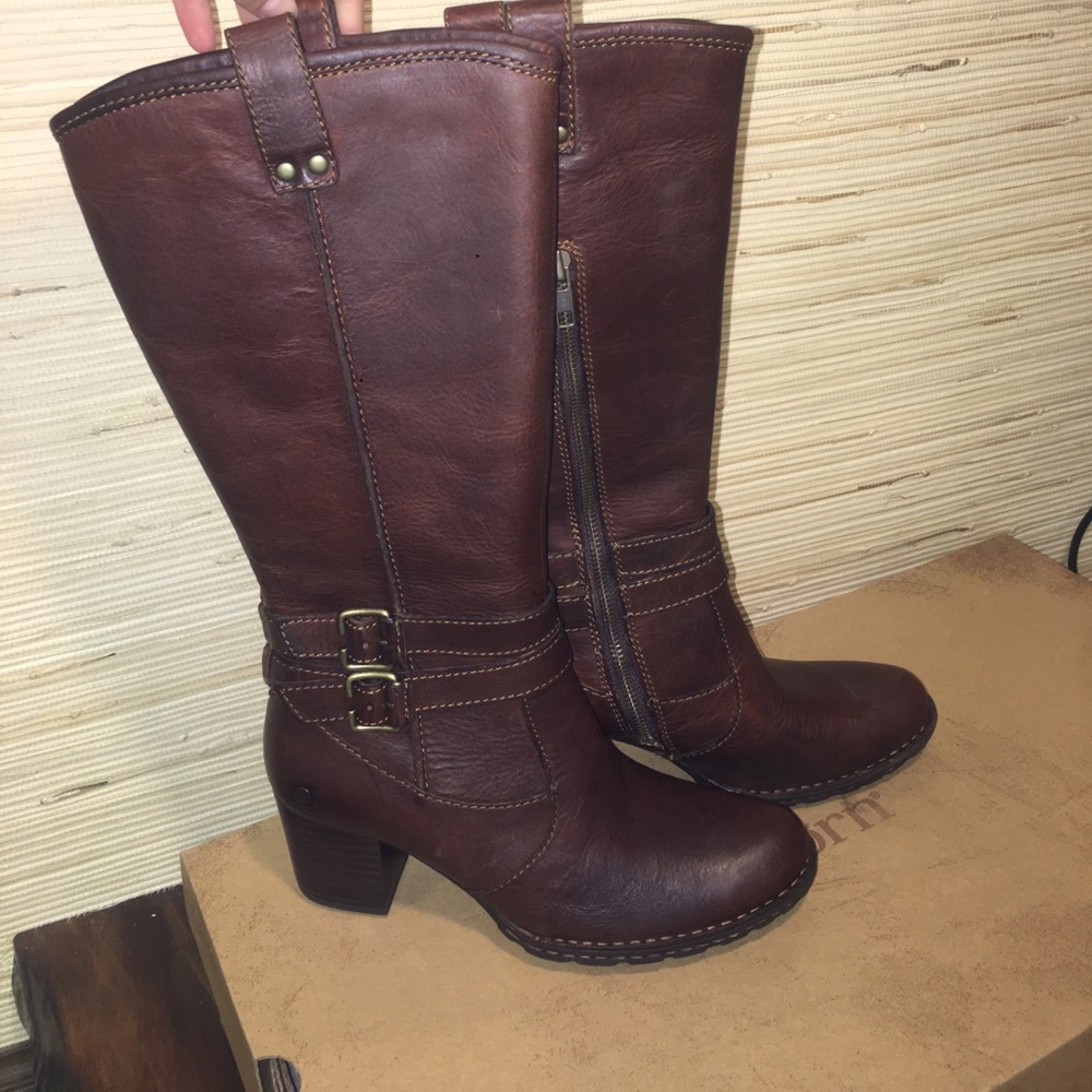 Never Worn Heeled Boots