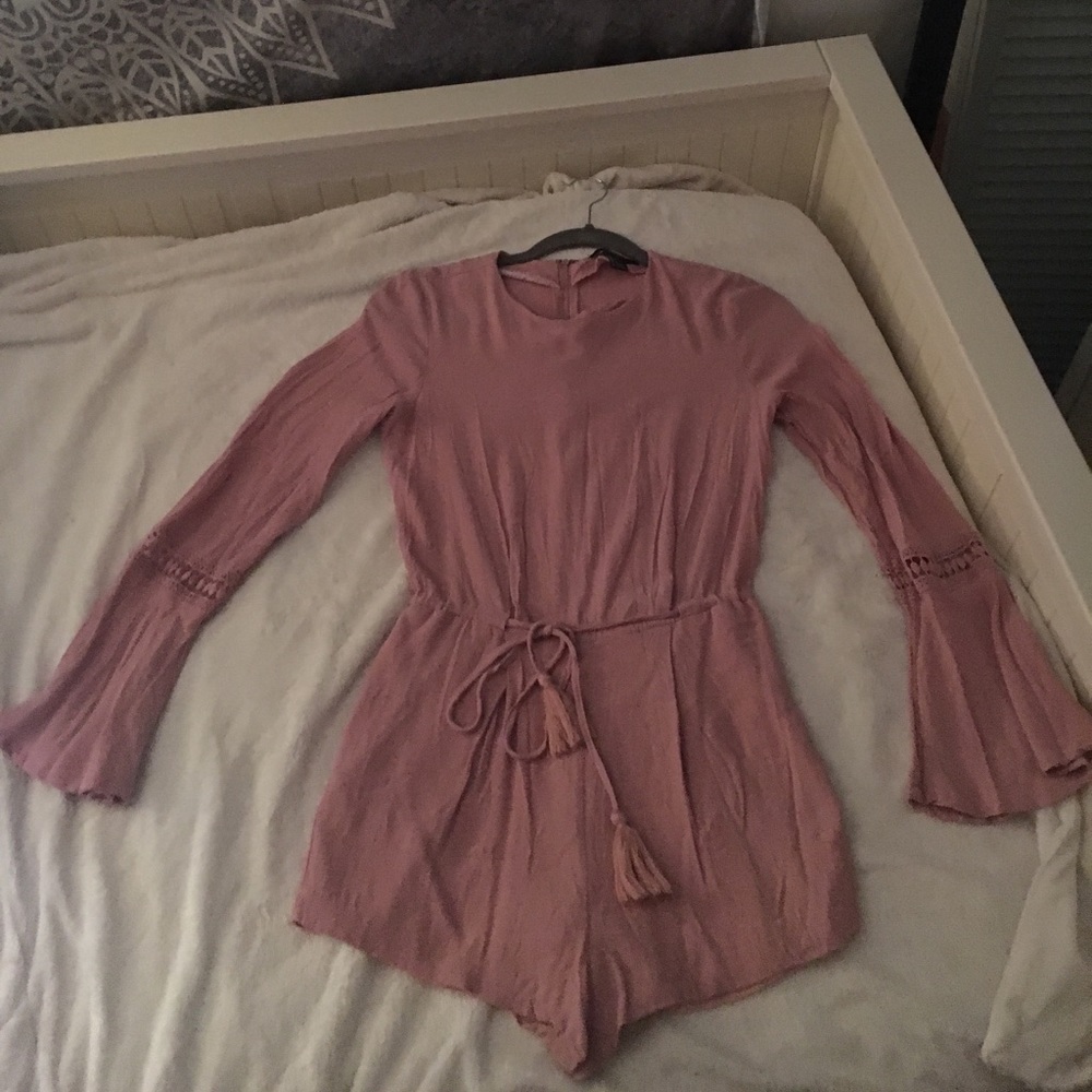 Forever 21 pink romper!!