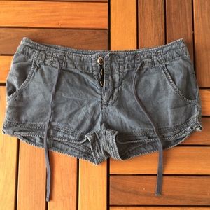 Free People Linen Shorts Size 12