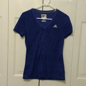 Adidas v-neck shirt