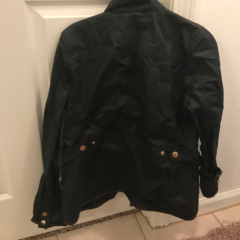 J. Crew Black Field Jacket - Picture 3 of 3