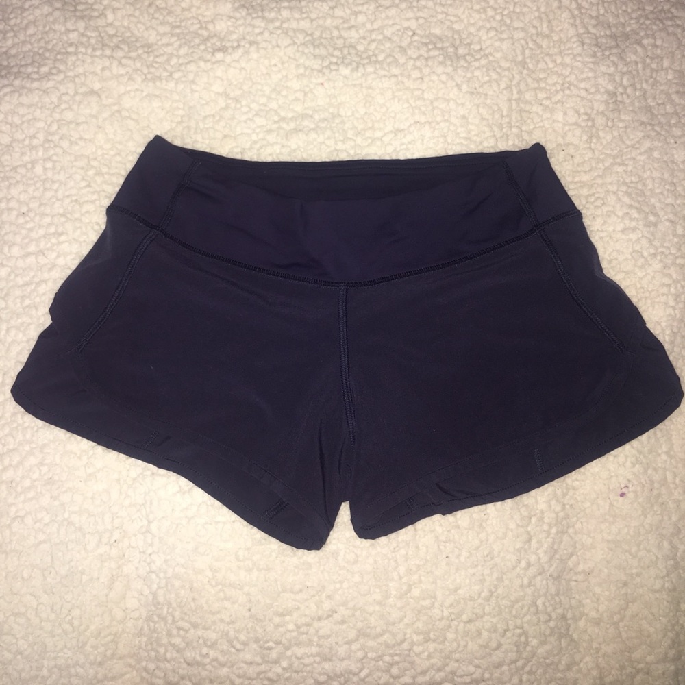 NWOT Navy Blue Lululemon shorts