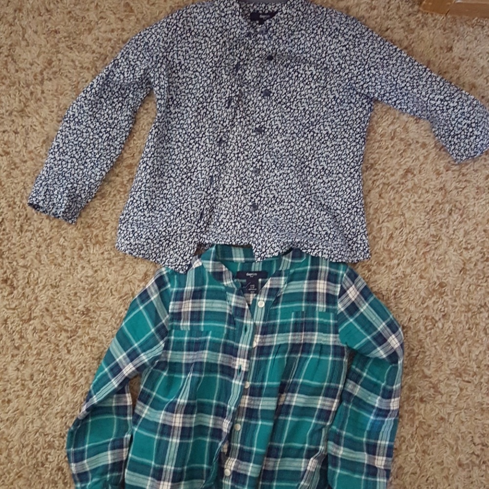 Gap button ups
