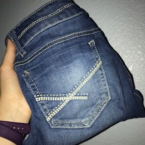 MUDD girls jean bermuda shorts