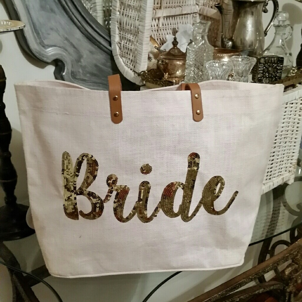 👼Mud Pie Bride tote👼
