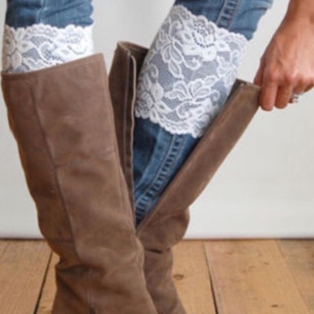 🌟 Super cute and sexy lace boot cuffs ⭐️